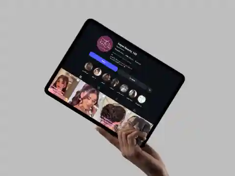 Bayan Beauty social content mockup