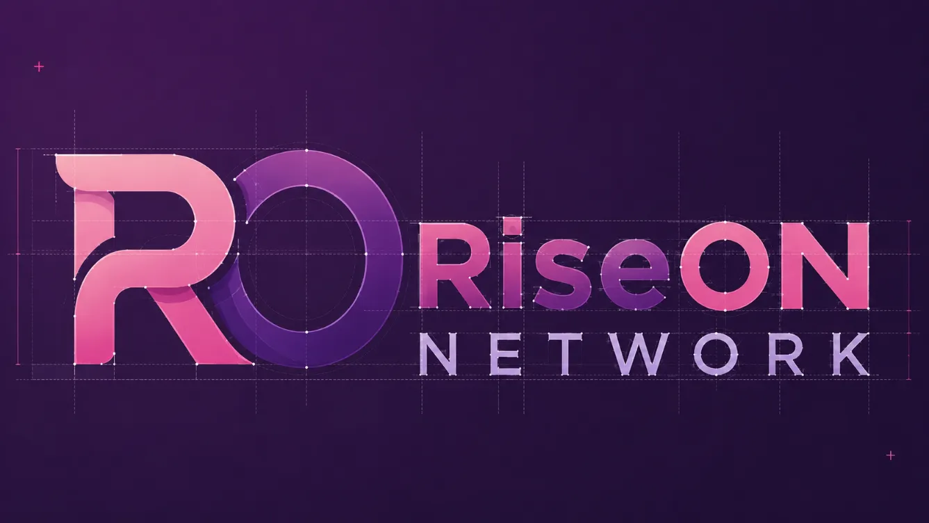 RiseOn Network brand visual