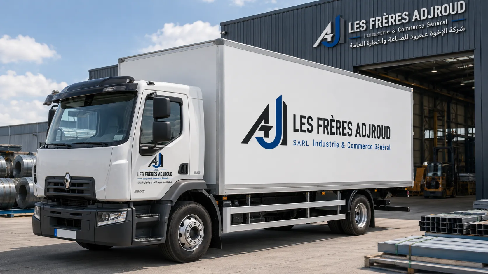 SARL Les Frères Adjroud logo presentation