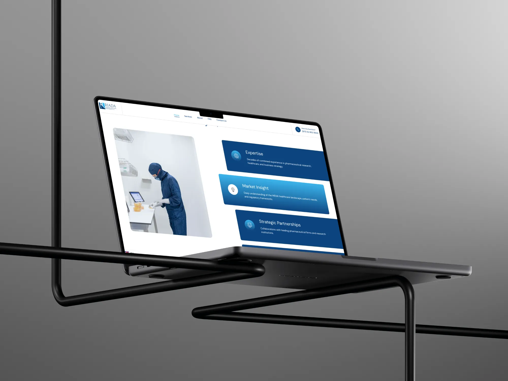 Al Riyada Alwatania full website presentation